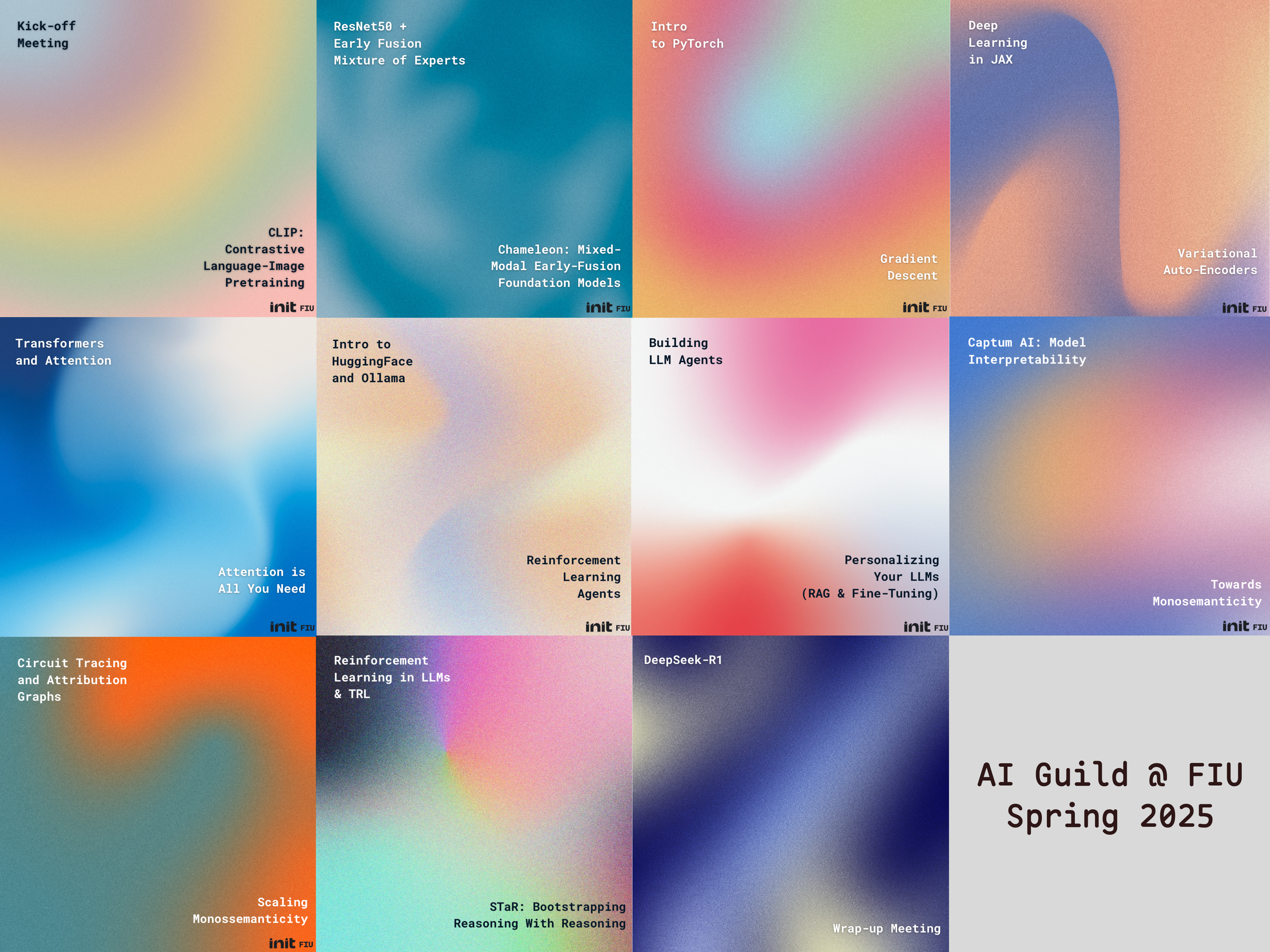 AI Guild @ FIU Spring 2025 Workshop Series